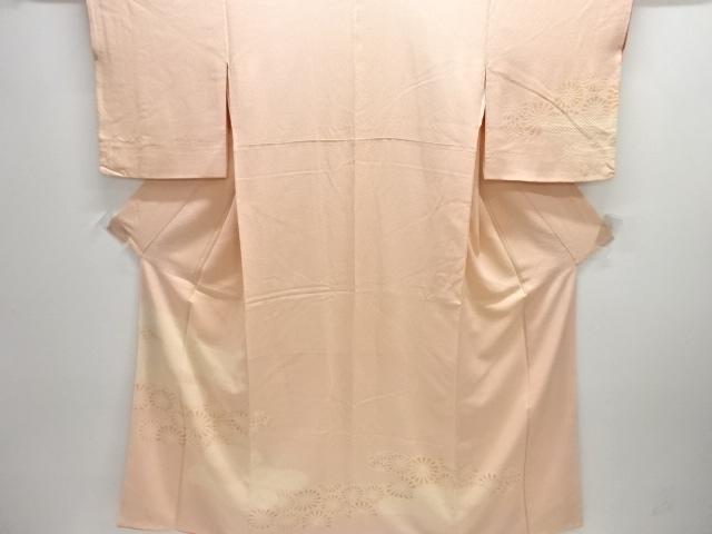 JAPANESE KIMONO / HOMONGI / SHIBORI / EGASUMI PATTERN